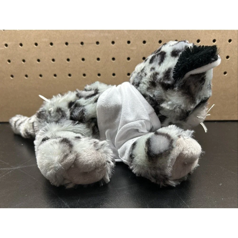 Teddy Mountain Winter The Snow Leopard NWT Unstuffed Fast Shipping